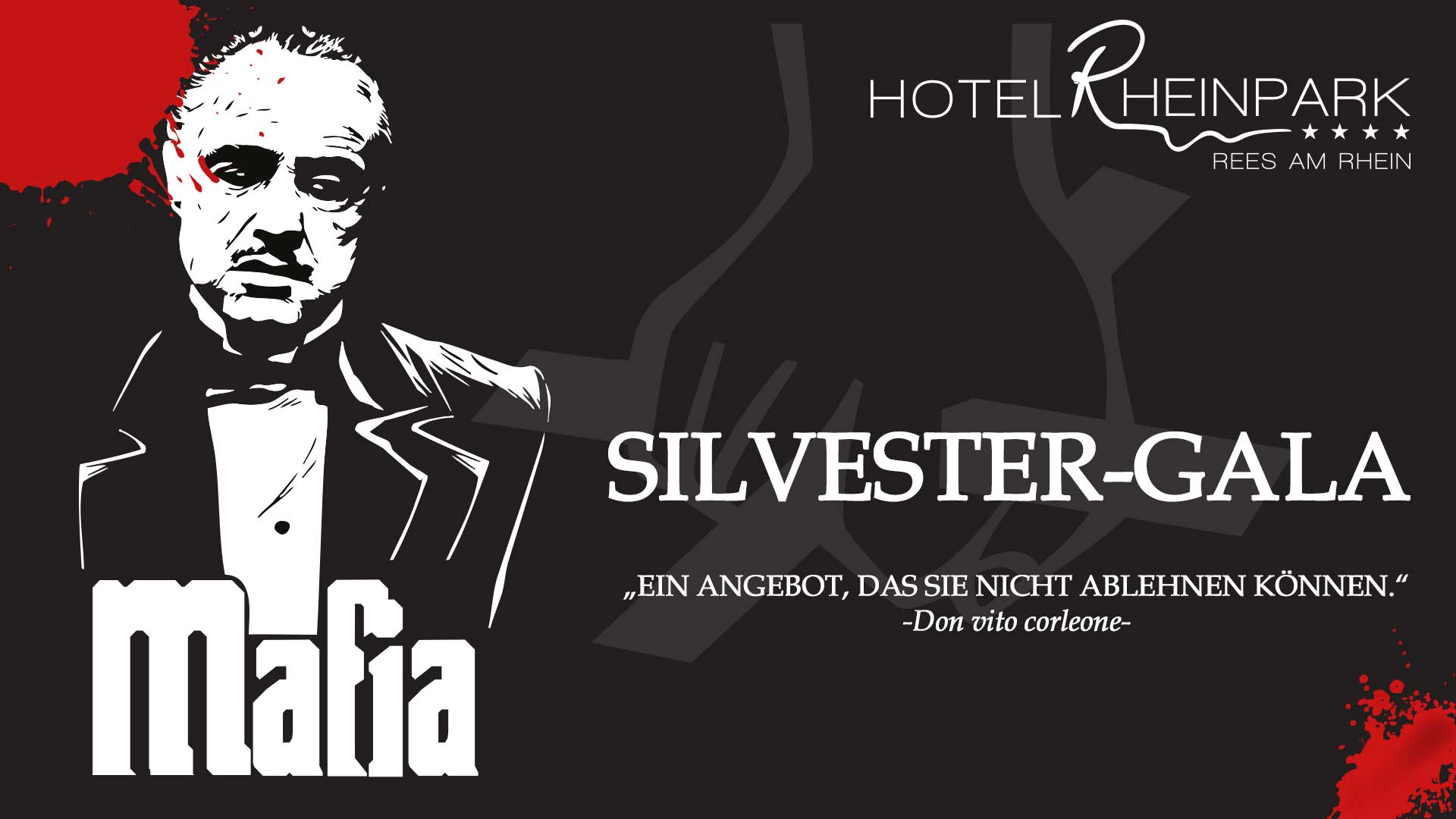 Silvester-Gala Mafia - Hotel Rheinpark Rees